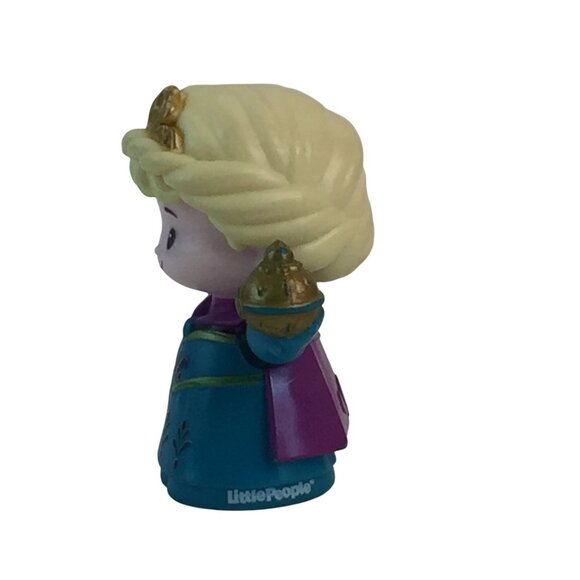 Fisher Price Little People Disney Frozen Elsa Anna Kristoff Figures Lot of 3 - Picture 7 of 13